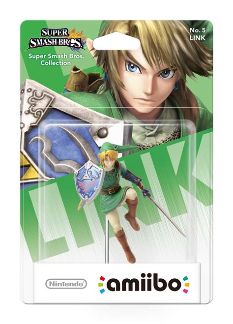 super smash bros link amiibo nfc tag|super smash bros amiibos.